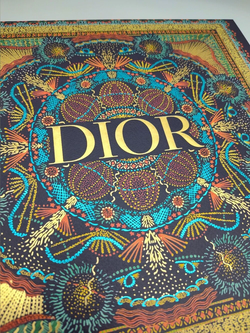 DIOR Limited Edition Gift Presentation Box Tissue Card Luxury Collector Package